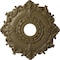 Ekena Millwork Riley Ceiling Medallion (Fits Canopies up to 4 5/8"), 18"OD x 3 1/2"ID x 1 1/2"P, Mississippi Mud CM18RLMMF - alternate 1